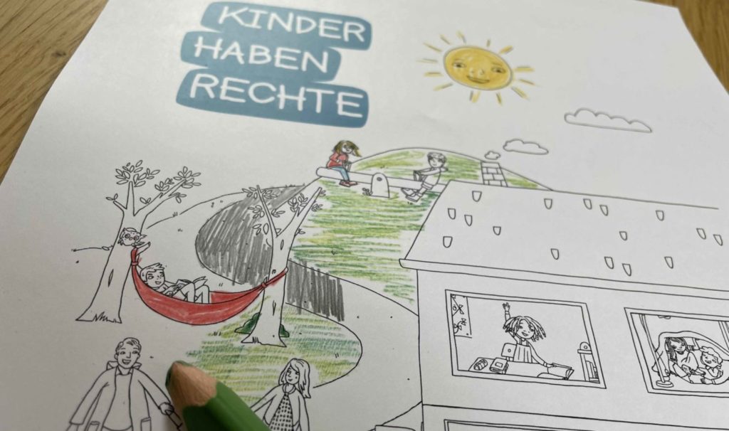 Ausmalbilder Kinderrechte:  Zeichnen für deine Rechte!