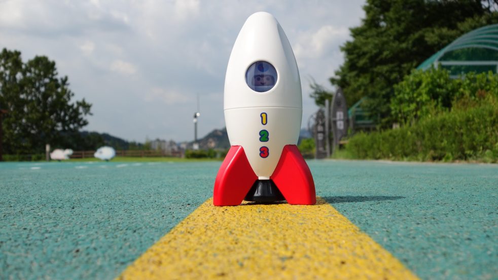 Spielzeug Rakete